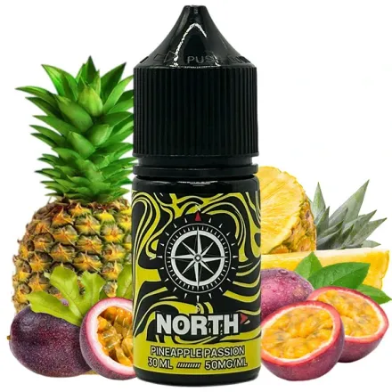 E-Liquid NORTH Salt Nic 5% - Pineapple Passion 30 ml
