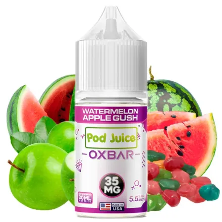 E-Liquid OXBAR Pod Juice Salt Nic 3.5% - Watermelon Apple Gush 30 ml