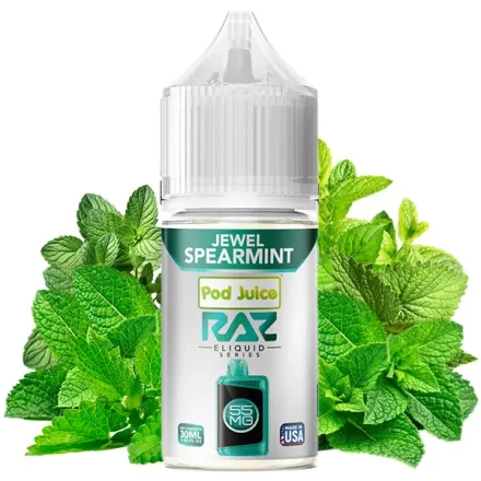 E-Liquid RAZ Pod Juice Salt Nic 5.5% - Jewel Spearmint 30 ml