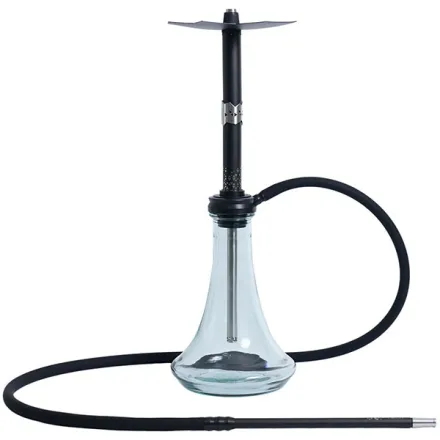 Embery Hookah - Equal (Black & Silver)