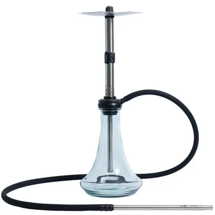 Embery Hookah - Equal (Silver & Black)