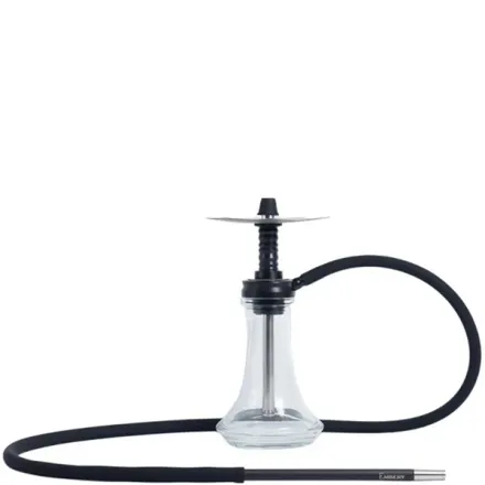 Embery Hookah - Flip (Silver & Black)