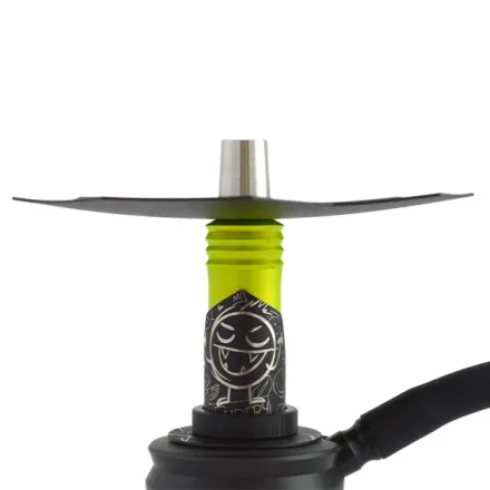 Embery Hookah - Mini Mono 2.0 Furious Smile (Yellow & Black)