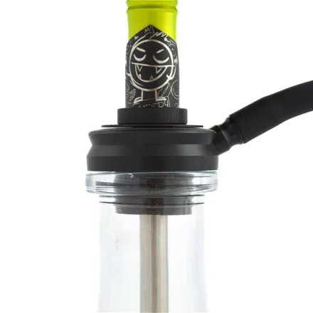 Embery Hookah - Mini Mono 2.0 Furious Smile (Yellow & Black)