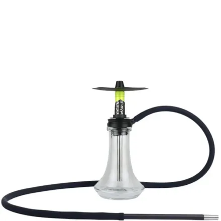 Embery Hookah - Mini Mono 2.0 Furious Smile (Yellow & Black)
