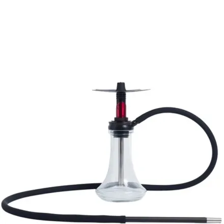 Embery Hookah - Mini Mono 2.0 Strawberry (Red & Black) Embery Hookah - Mini Mono 2.0 Strawberry (Red & Black)