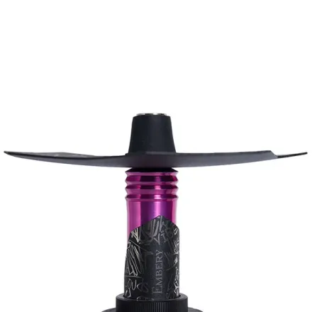 Embery Hookah - Mini Mono 2.0 Street Art (Purple and Black)