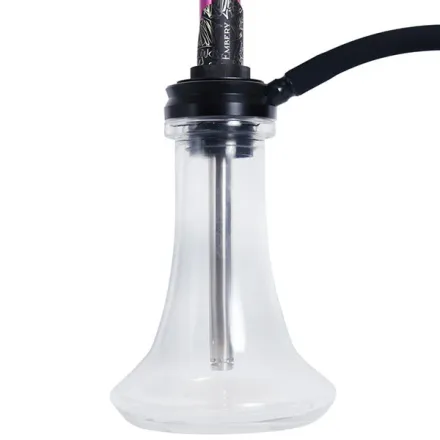 Embery Hookah - Mini Mono 2.0 Street Art (Purple and Black)