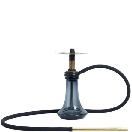 Embery Hookah - Mini Mono Customs King of Clubs (Gold & Black) Embery Hookah - Mini Mono Customs King of Clubs (Gold & Black)