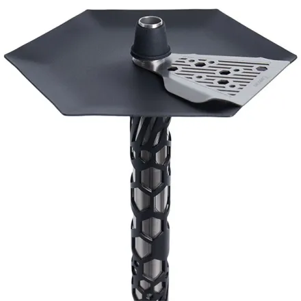 Embery Hookah - Mono-H 4.0 (Silver & Black)