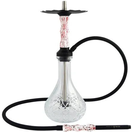 Gramm Hookah - Era Andromeda (White, Red & Black) Gramm Hookah - Era Andromeda (White, Red & Black)