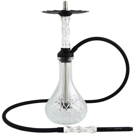 Gramm Hookah - Era Milky Way (White & Black)