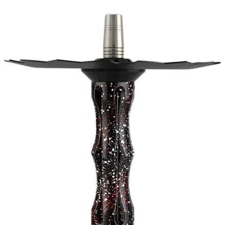 Gramm Hookah - Era Stellar Wind (Black, Red & White)