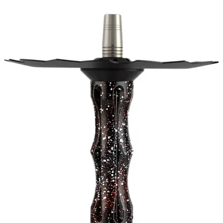 Gramm Hookah - Era Stellar Wind (Black, Red & White)