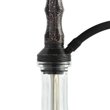 Gramm Hookah - Era Stellar Wind (Black, Red & White)