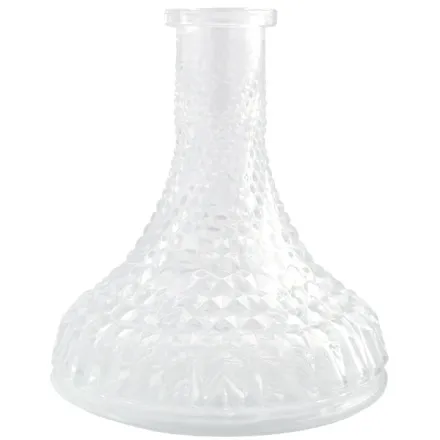 Hookah Base AM Candy Loop Diamond - 9.5" (Transparent)