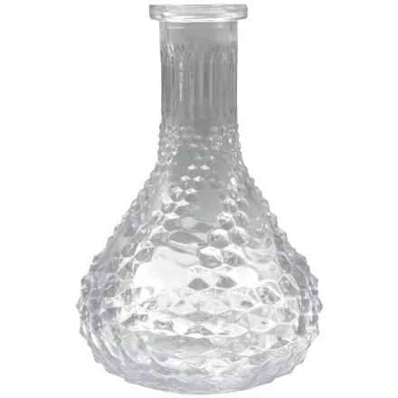 Hookah Base AM Drop Diamond - 11" (Transparent)