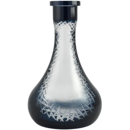 Hookah Base AM Drop Frosty - 11" (Black)