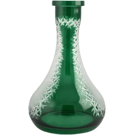Hookah Base AM Drop Frosty - 11" (Green) Hookah Base AM Drop Frosty - 11" (Green)