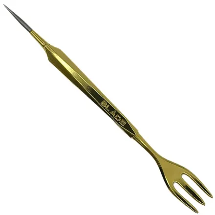 Hookah Tobacco Poker & Fork - Blade (Gold)