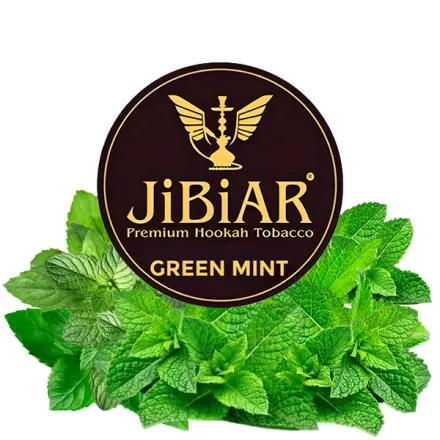 Jibiar Hookah Tobacco - Green Mint 250 gr Jibiar Hookah Tobacco - Green Mint 250 gr