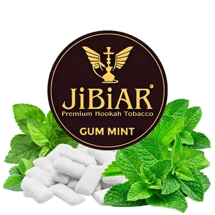 Jibiar Hookah Tobacco - Gum Mint 250 gr