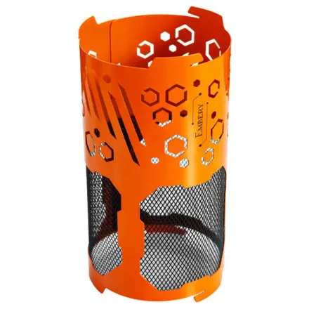Mesh Cover Embery (Orange & Black)