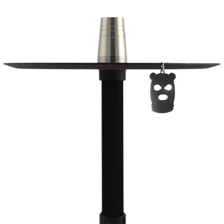 Misha Hookah -  Rebel Jet black