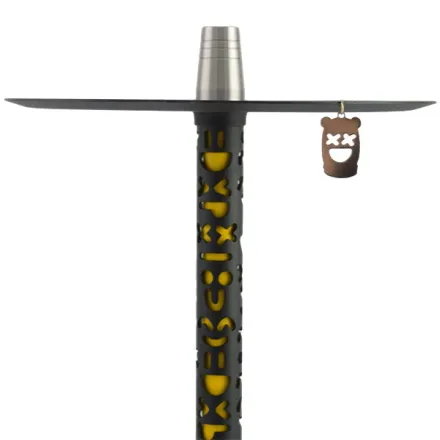 Misha Hookah - Revolt Hero Smile (Black & Yellow)