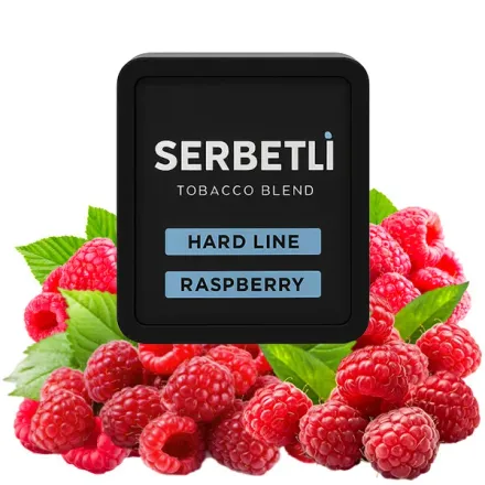 Serbetli Hookah Tobacco Hard Line - Raspberry  200 gr