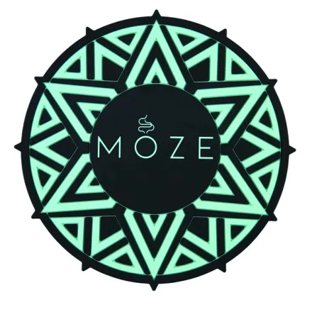 Silicone Hookah Mat - Moze (Aqua Blue)