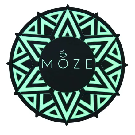 Silicone Hookah Mat - Moze (Aqua Blue)