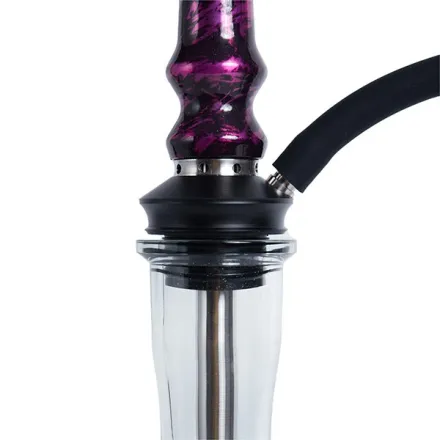 Tiaga Hookah - Astra Amethyst (Black & Pink)