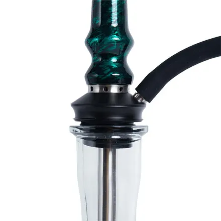 Tiaga Hookah - Astra Emerald (Black & Green)
