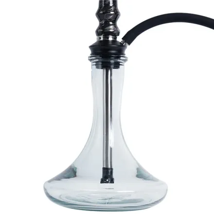 Tiaga Hookah - Astra Silver (Black & Silver)