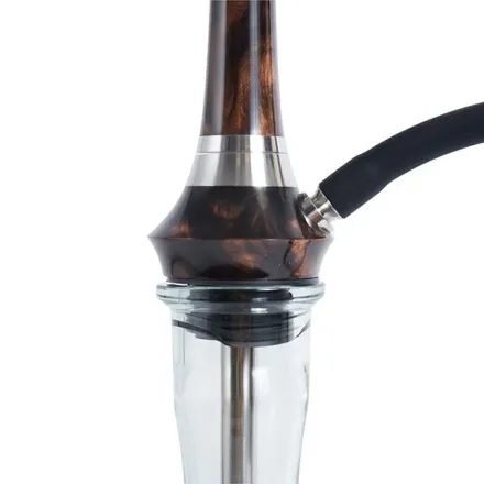 Totem Hookah - Monolit Optima Chocolate (Brown & Silver)