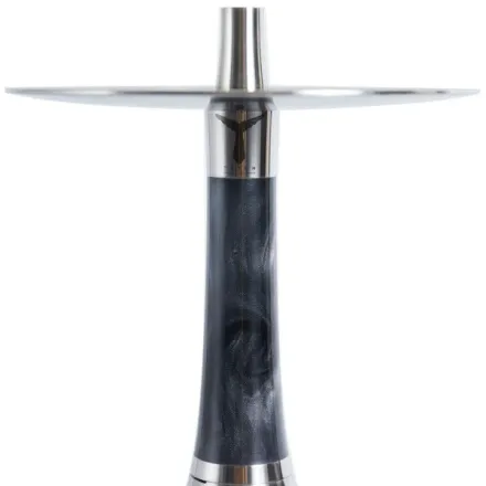 Totem Hookah - Monolit Optima Space Black (Black & Silver)