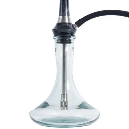 Totem Hookah - Monolit Optima Space Black (Black & Silver)