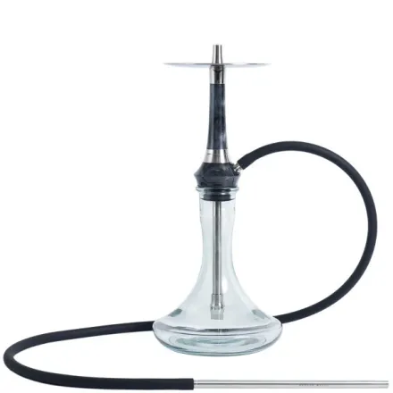 Totem Hookah - Monolit Optima Space Black (Black & Silver)