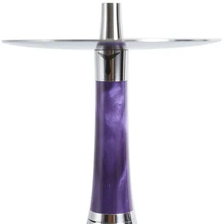 Totem Hookah - Monolit Optima Violet Space (Violet & Silver)