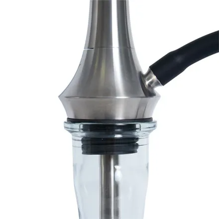 Totem Hookah - Monolit Ultra Steel (Silver)