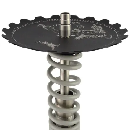 Trumpet Hookah - Rider S (Gray)