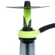 Embery Hookah - Mini Mono Customs Chornobyl (Light Green & Black)