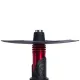 Embery Hookah - Mini Mono 2.0 Skull and Roses (Red & Black)