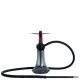 Embery Hookah - Mini Mono 2.0 Skull and Roses (Red & Black)