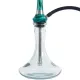 Totem Hookah - Monolit Optima Emerald Green (Green & Silver)
