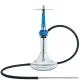 Totem Hookah - Monolit Optima Ocean Blue (Blue & Silver)