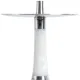 Totem Hookah - Monolit Optima Silver Shine (White & Silver)