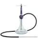 Totem Hookah - Monolit Optima Violet Space (Violet & Silver)