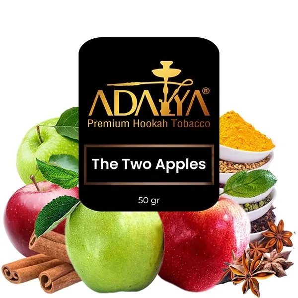 Adalya Hookah Tobacco - The Two Apples (Anise, Apples, Cinnamon & Spices) 50 gr